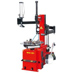 Tire Changer With Bead Blaster 8"-30" Swing Arm, 50" Tire Diameter, Nylon Duck Head, 110V, 1.5 HP, Made in Taiwan
