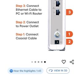 ARRIS (SB8200) MODEM
