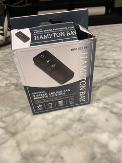 Hampton Bay Universal 3-Speed Ceiling Fan Remote Control 98130