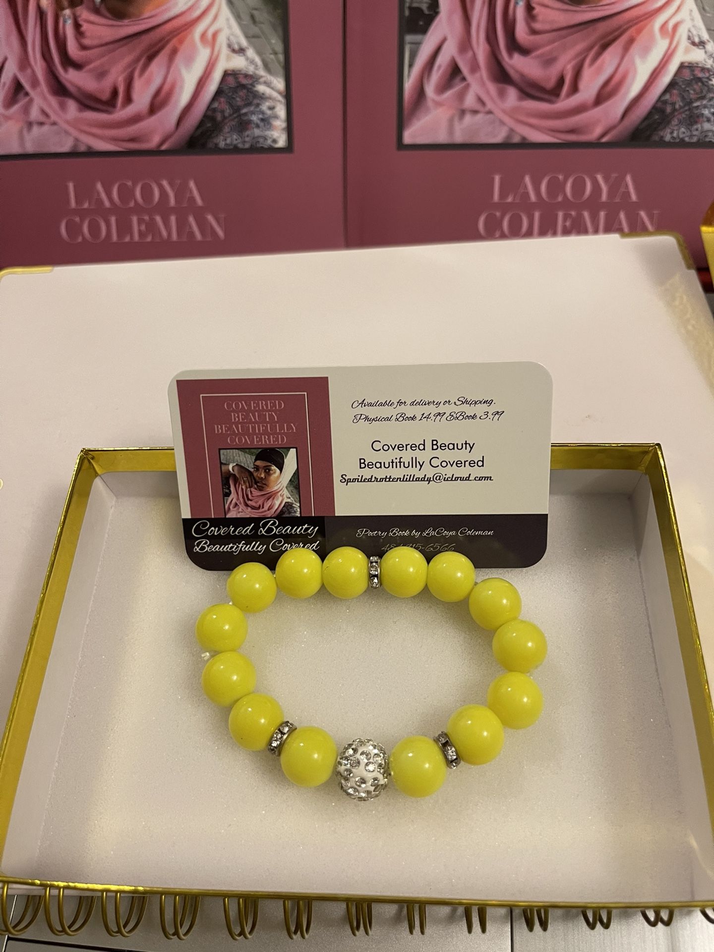 Beaded Charm Bracelet 