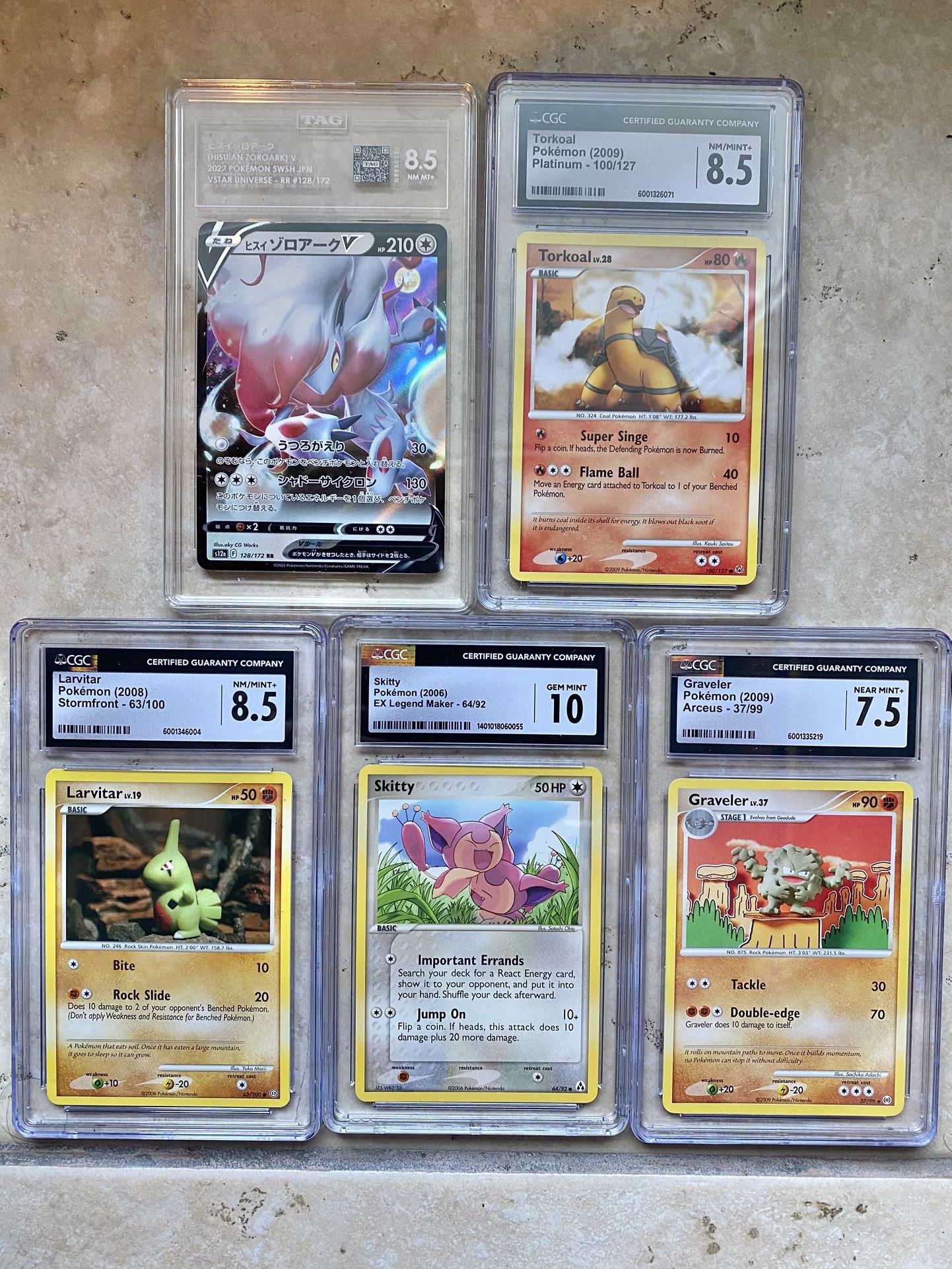 Graded Pokemon Lot
