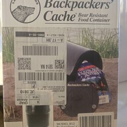 Backpacker's Cache Bear Container