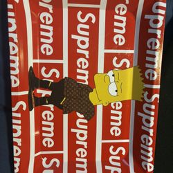 Supreme Bart Simpson Rolling Tray 