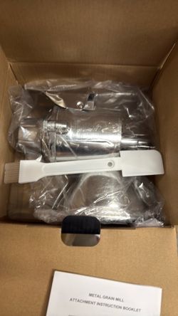 Grain mill attachment