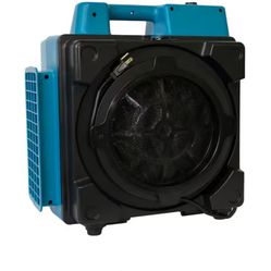 XPOWER 550 CFM Commercial 4-Stage Filtration HEPA Purifier System Mini Air Scrubber=B13-802