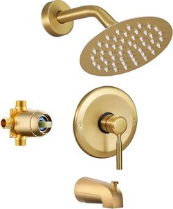 Tub Shower Faucet Set (Valve Included) -NEW (3025/12)