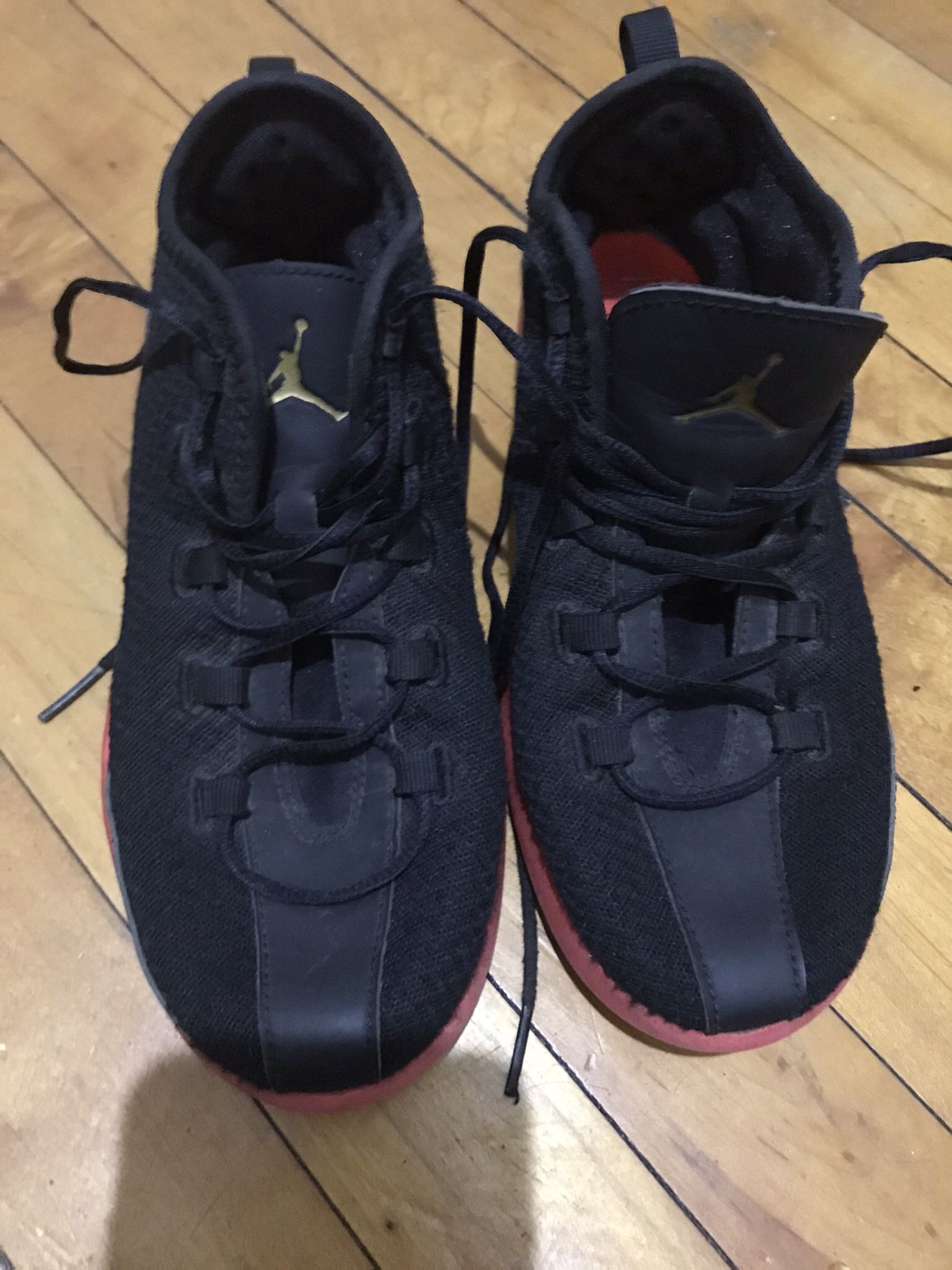 Youth Nike Air Jordan Blackout