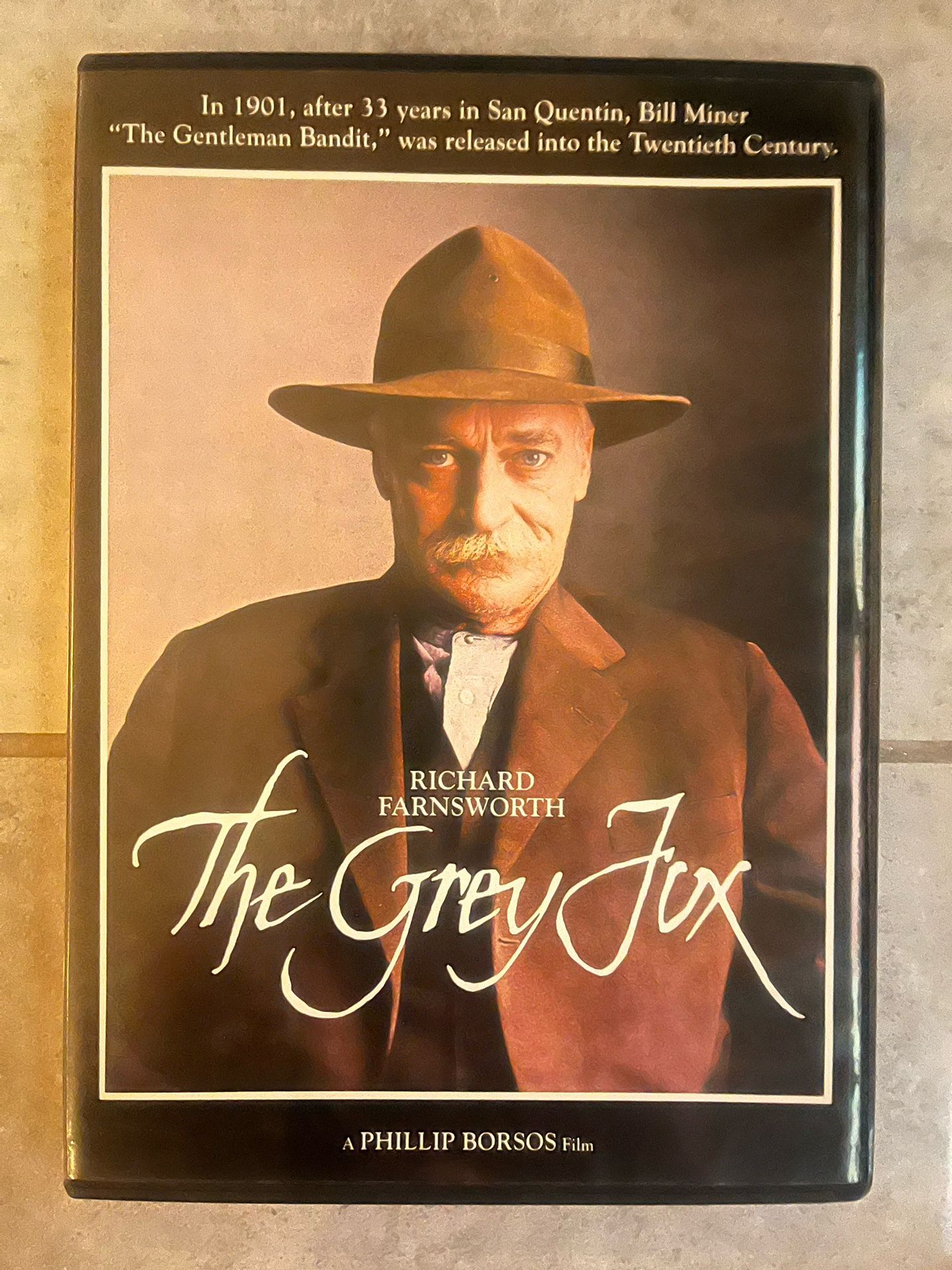 The Grey Fox (1982)DVD Richard Farnsworth Never Played