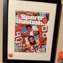 CHRISTIAN WILKINS AUTOGRAPH Copy Of Sport's Illustrated College Football 2018 Edition CLEMSON NATIONAL CHAMPION TO NFL -  FRAMED