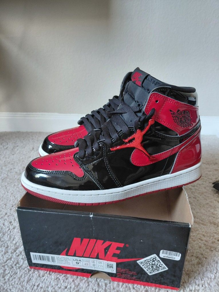 Nike Jordan 1 Bred Size 9.5