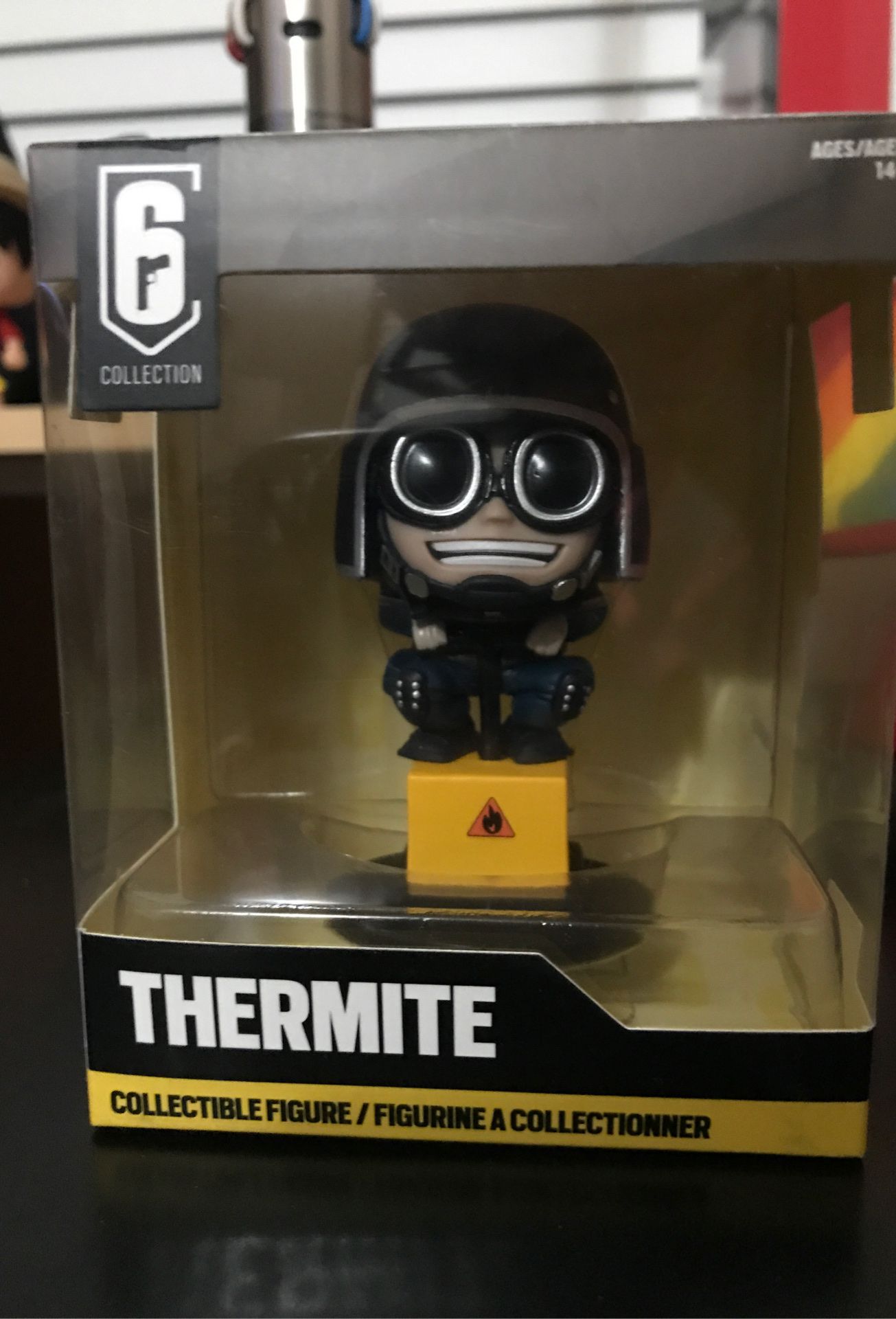 Rainbow six siege collectible figure (thermite)