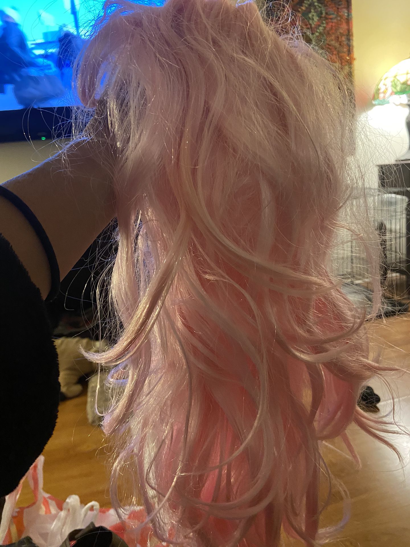 Pink Wig For Fun