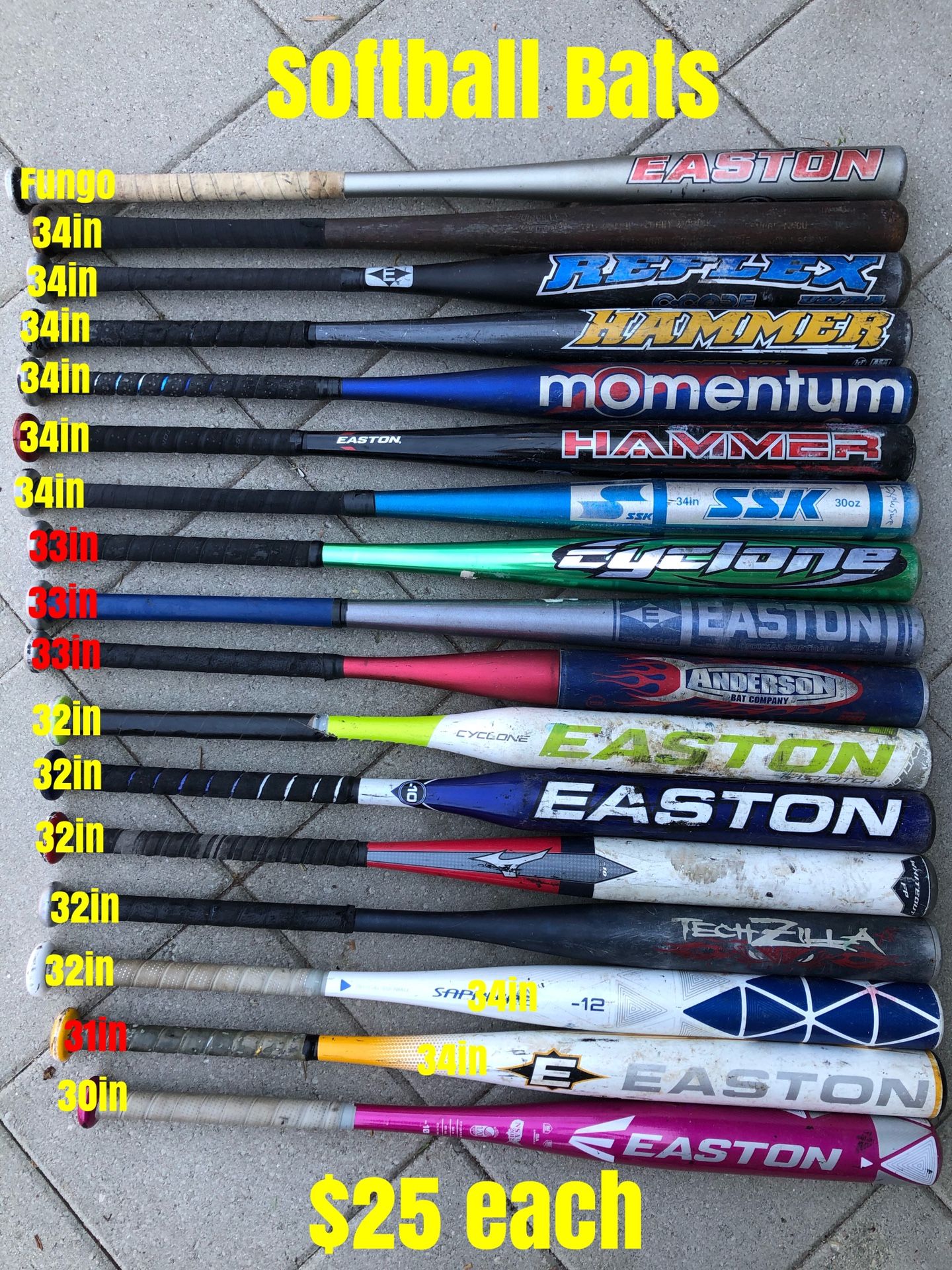 Softball bats equipment Easton DeMarini tpx gloves bat