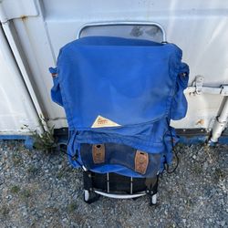 Vintage Kelty Backpack Large External Frame Blue