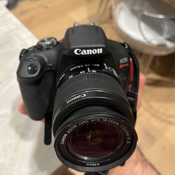 CANON REBEL T7 DSLR CAMERA (LIKE NEW)