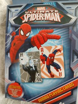 Spiderman Jumbo Playing Cards 