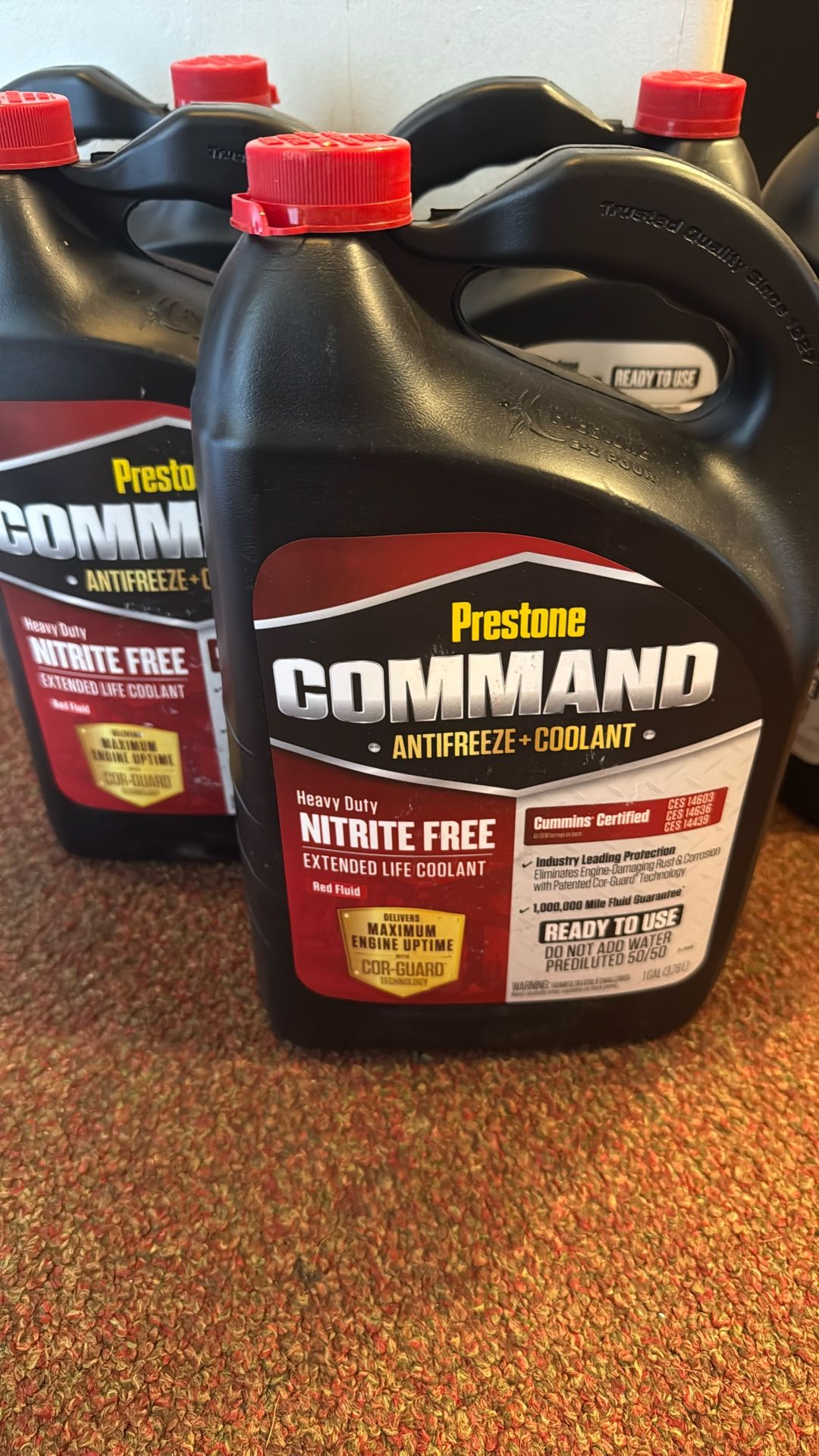 Prestone Command Antifreeze + Coolant 5 items