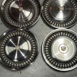 15” Inch Cadillac Hubcaps