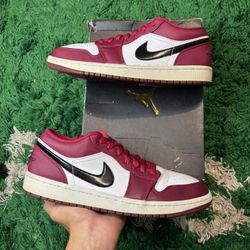 Jordan 1 Low Noble Red
