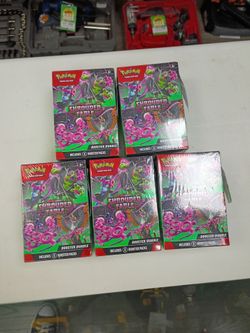 Pokémon Scarlet & Violet Shrouded Fable Booster Bundle x5
