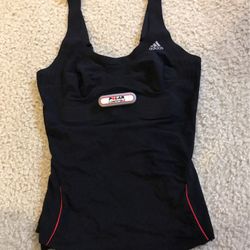 Adidas Polar Compatible Women Sport Top Black Size 32A