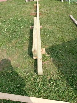 Wooden Pillars