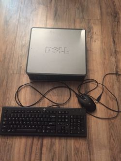 Dell pc w/ keyboard and mouse