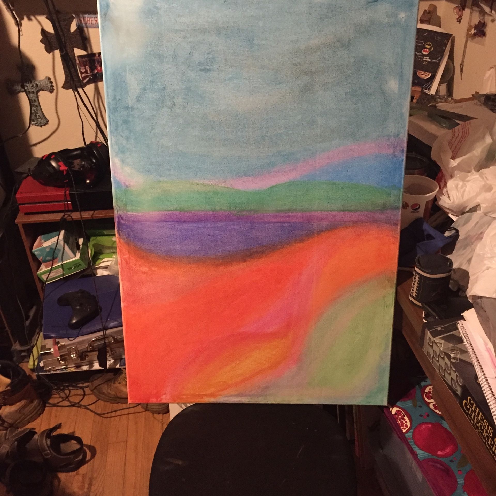Abstract Panting