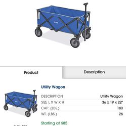 Brand New Utility Wagon