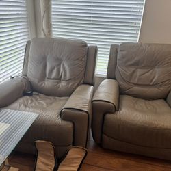Leather gallery  Power Rocker Recliners 