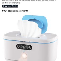 Bellababy Wipe Wamer for Vehicle and Home Use, Baby Wet Wipes Dispenser and Diaper Wipe Warmer with Night