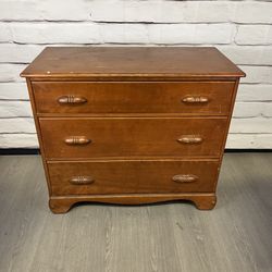 Vintage Solid Wood Dresser French & Heald Co.