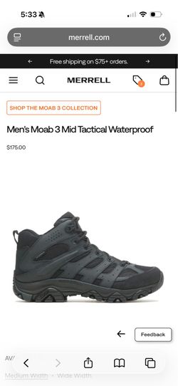 Merrell moab boots