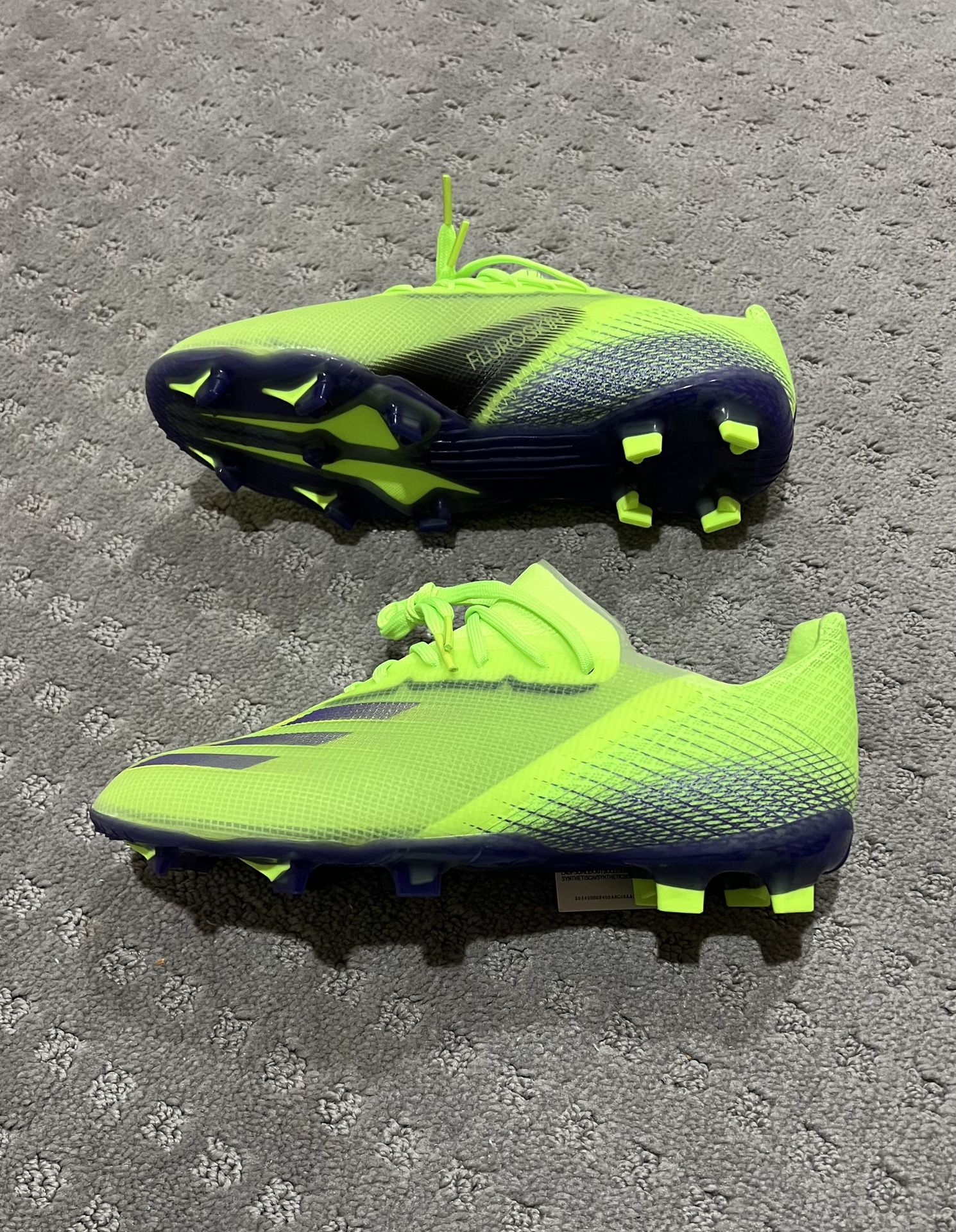 Adidas X FG J Soccer Cleats Size