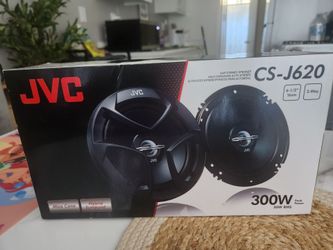 6.5" JVC 2 WAY CAR SPEAKERS NEW