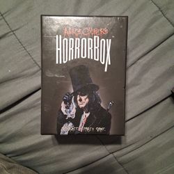 Alice Cooper Horror Box Card Game 