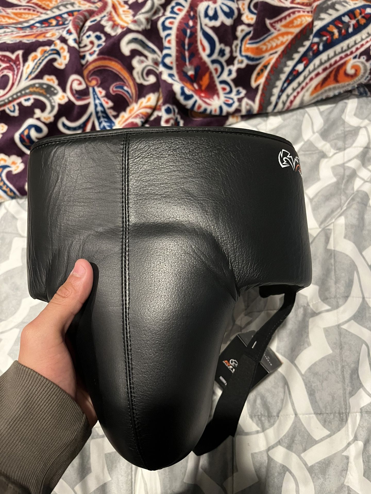 Boxing RNFL10 Pro 360 No-Foul Groin Protector, 15mm Dual Density Foam Padding, Lightweight and Comfortable Size Large