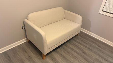 White love seat couch