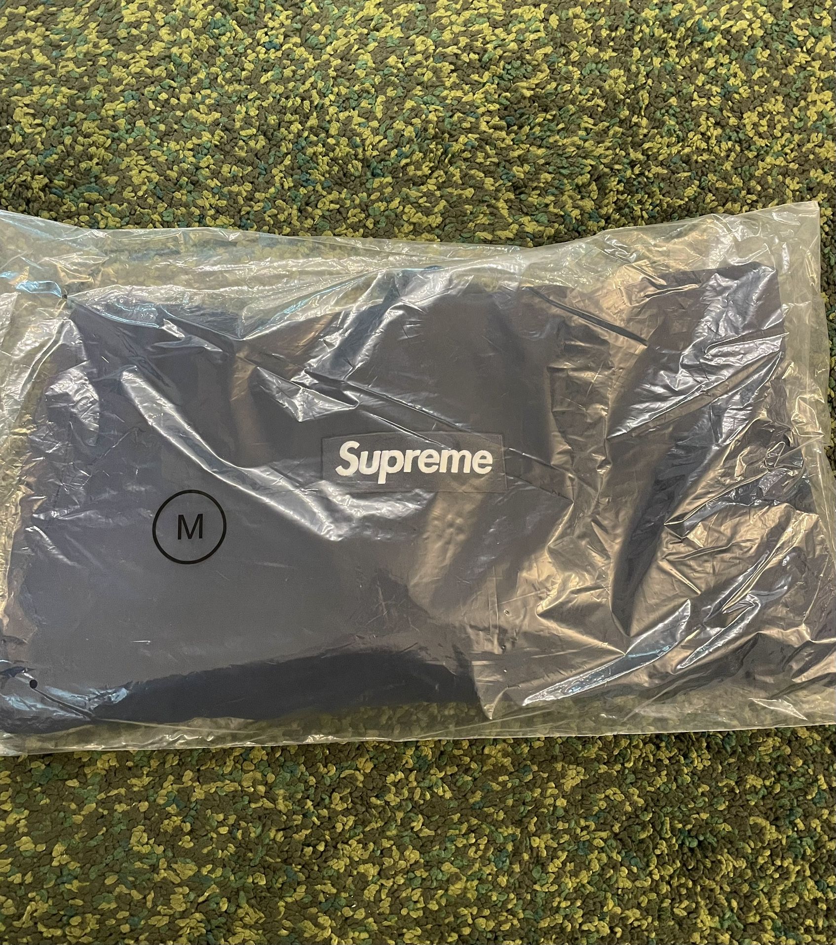Supreme Box Logo Hoodie Navy M, Medium Sweatshirt