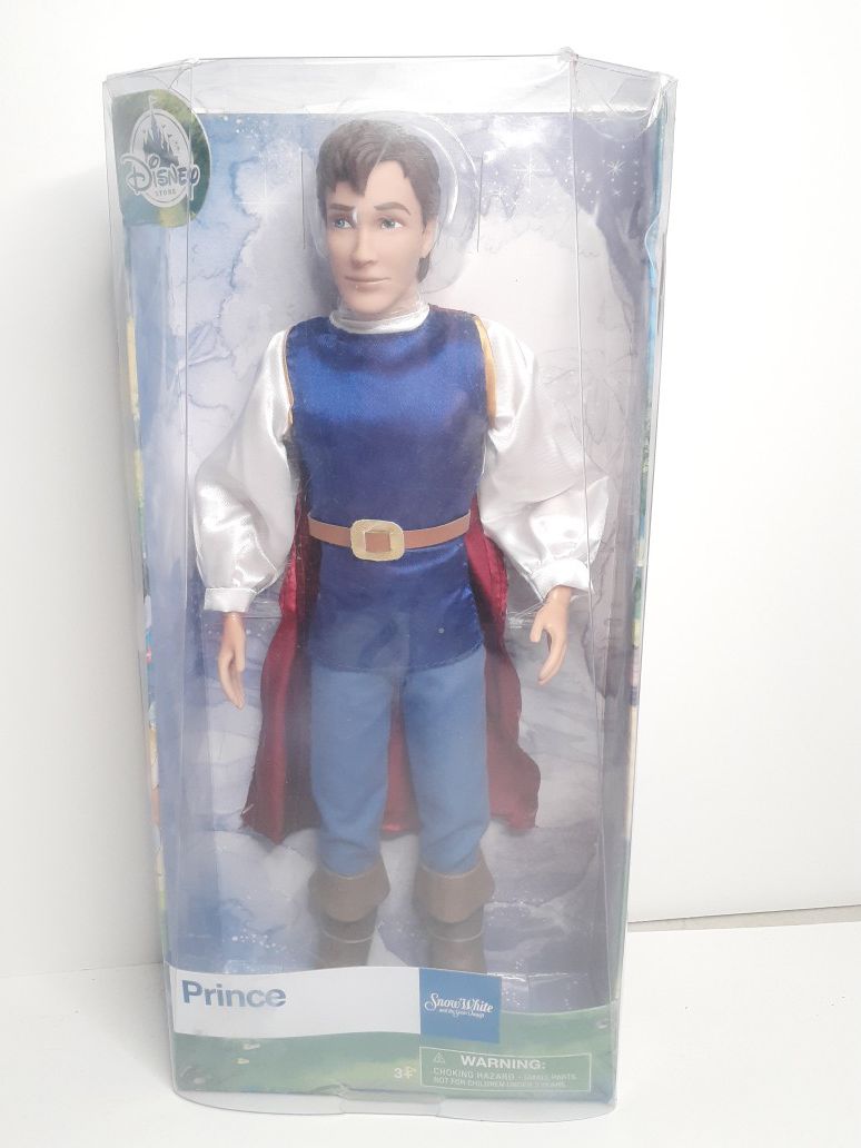 Disney Store The Prince Classic Doll 12 Snow White&The Seven Dwarfs(New in Box)