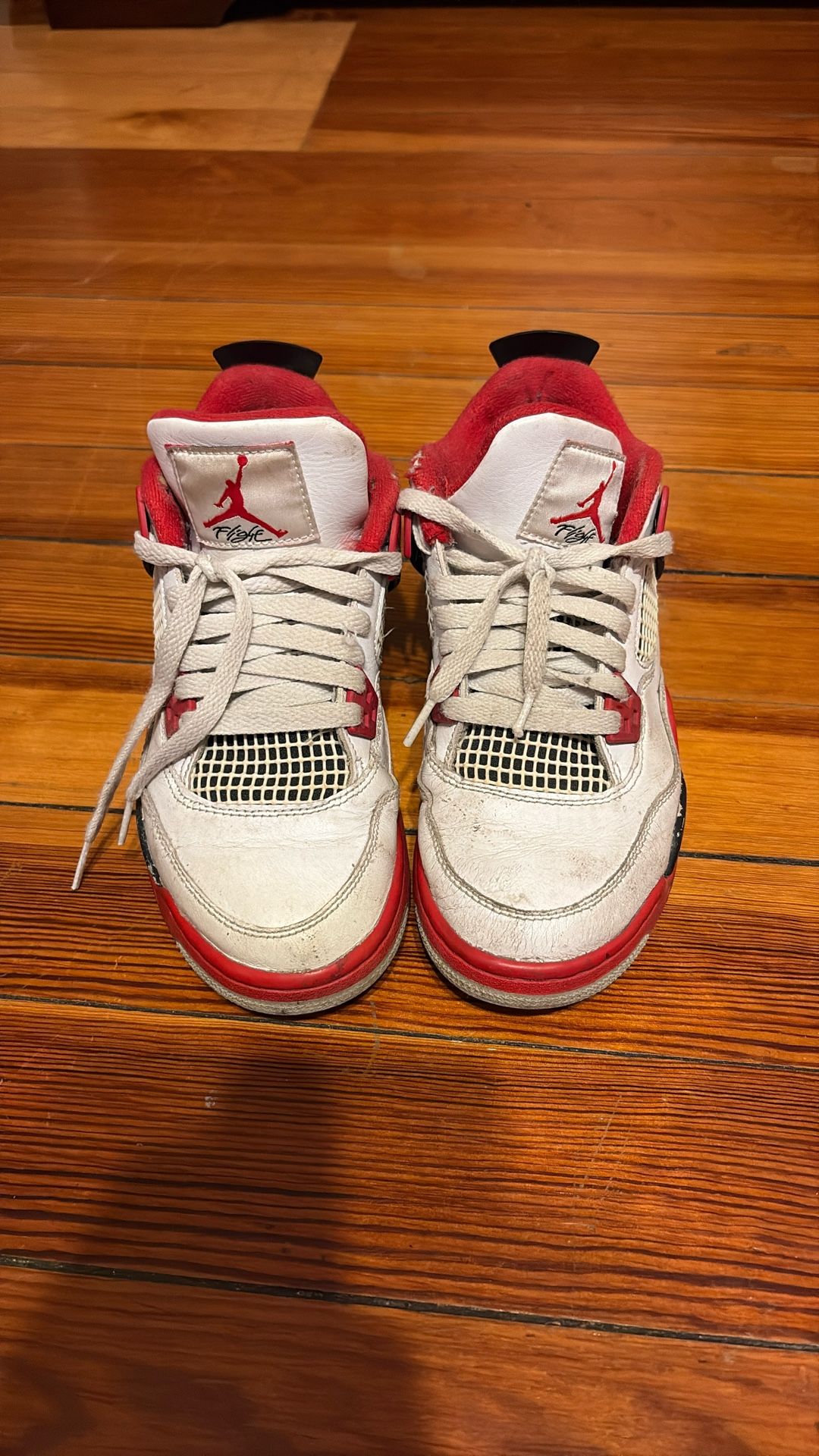 jordan 4 fire reds size 5 up to negotiate