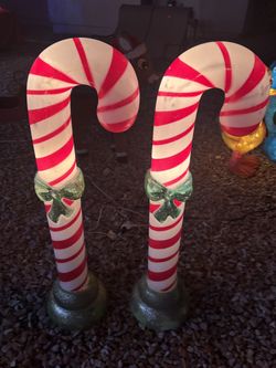 Candy Cane Blow Molds