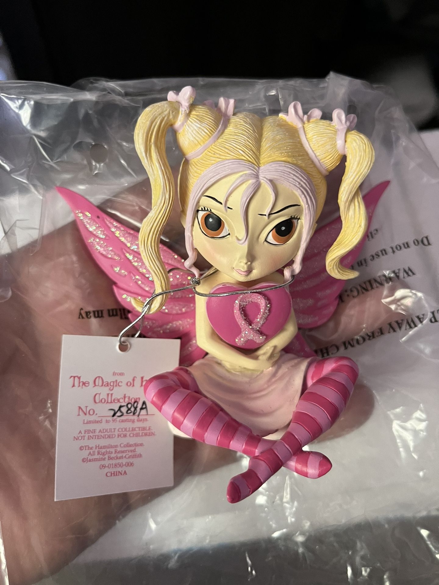 Jasmine Becket -Griffith’s Hamilton Collection Fairy Figurines From The Bradford Exchange