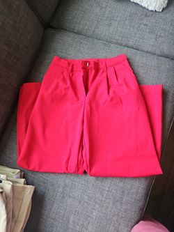 Girl Red Pants