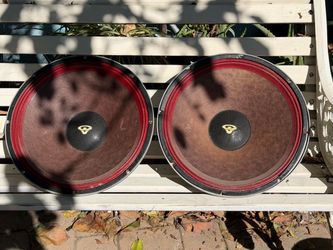 Cerwin-Vega Woofer Speakers Pair 15s working condition