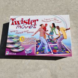 TWISTER MOVES Game by Milton Bradley