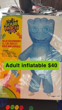Sour Patch Kids Blue Raspberry Inflatable Adult Costume