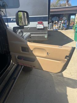 TJ Half Door Tan door cards trade for black