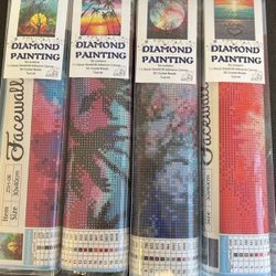 4 Pack Of Diamond Art