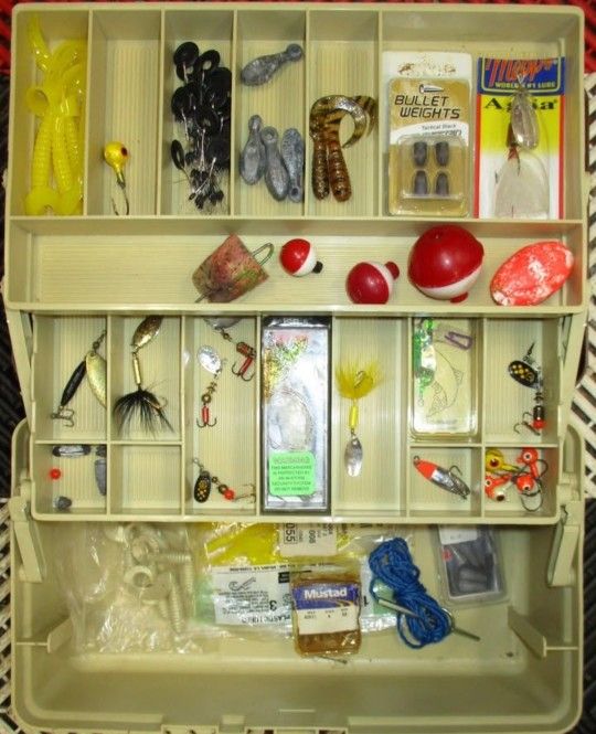 Plano Fishing Tackle Box and Freshwater Tackle